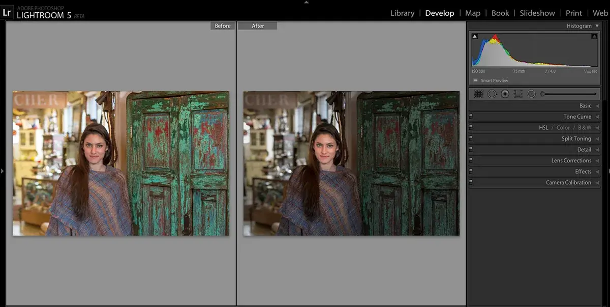 La première bêta de Lightroom 5 disponible