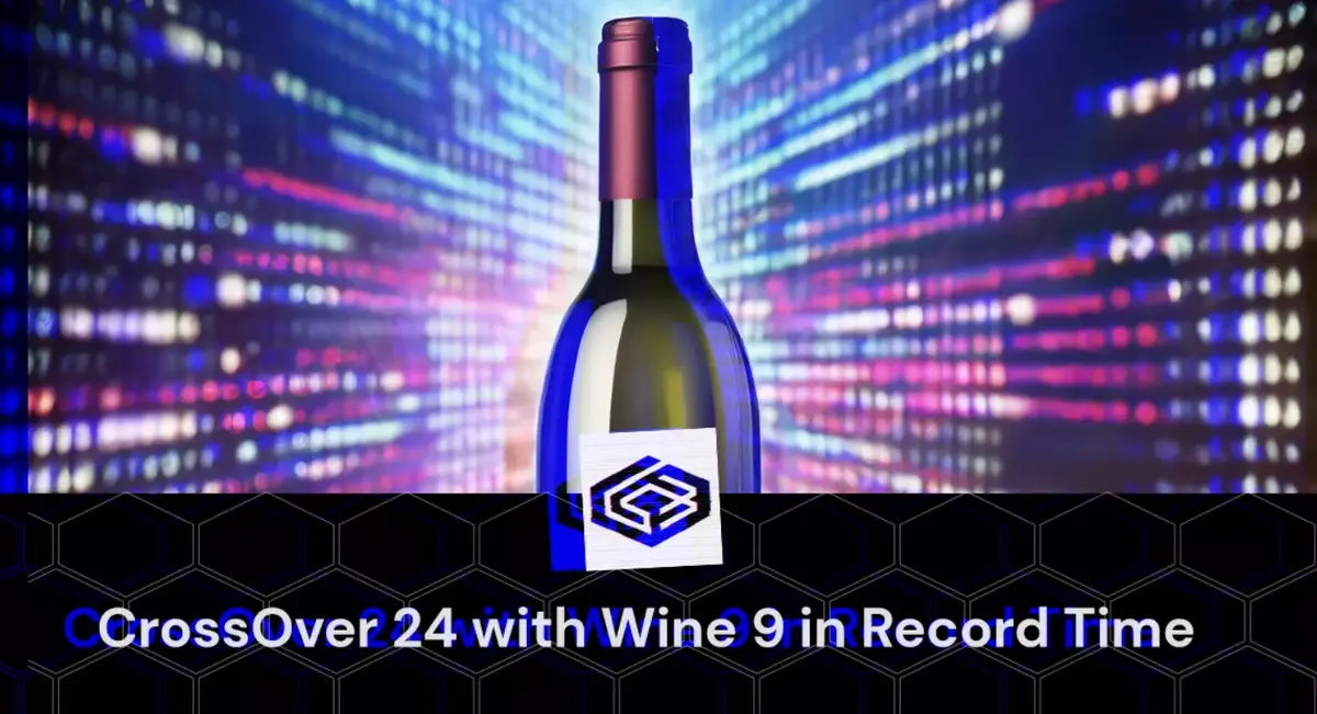 CrossOver 24 Wine 9 jeux Windows sur Mac