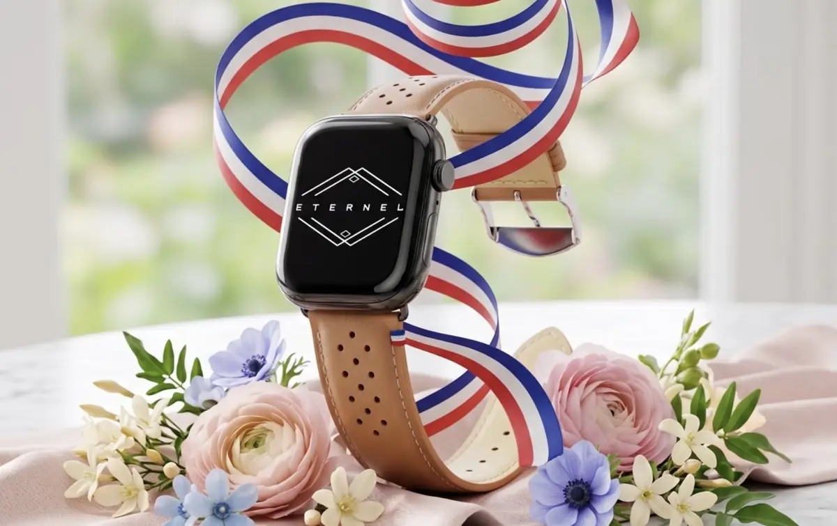 Eternel Apple Watch bracelets iPhone cuir coques French Days Fran&ccedil;ais