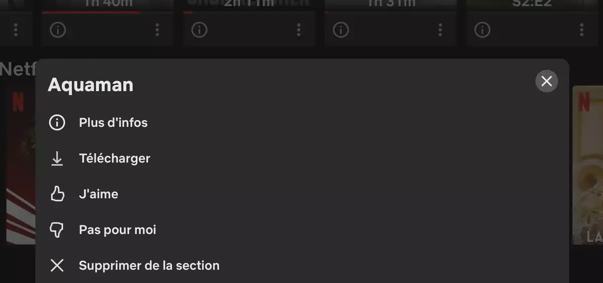 L'app Netflix permet enfin de supprimer les contenus en cours de visionnage