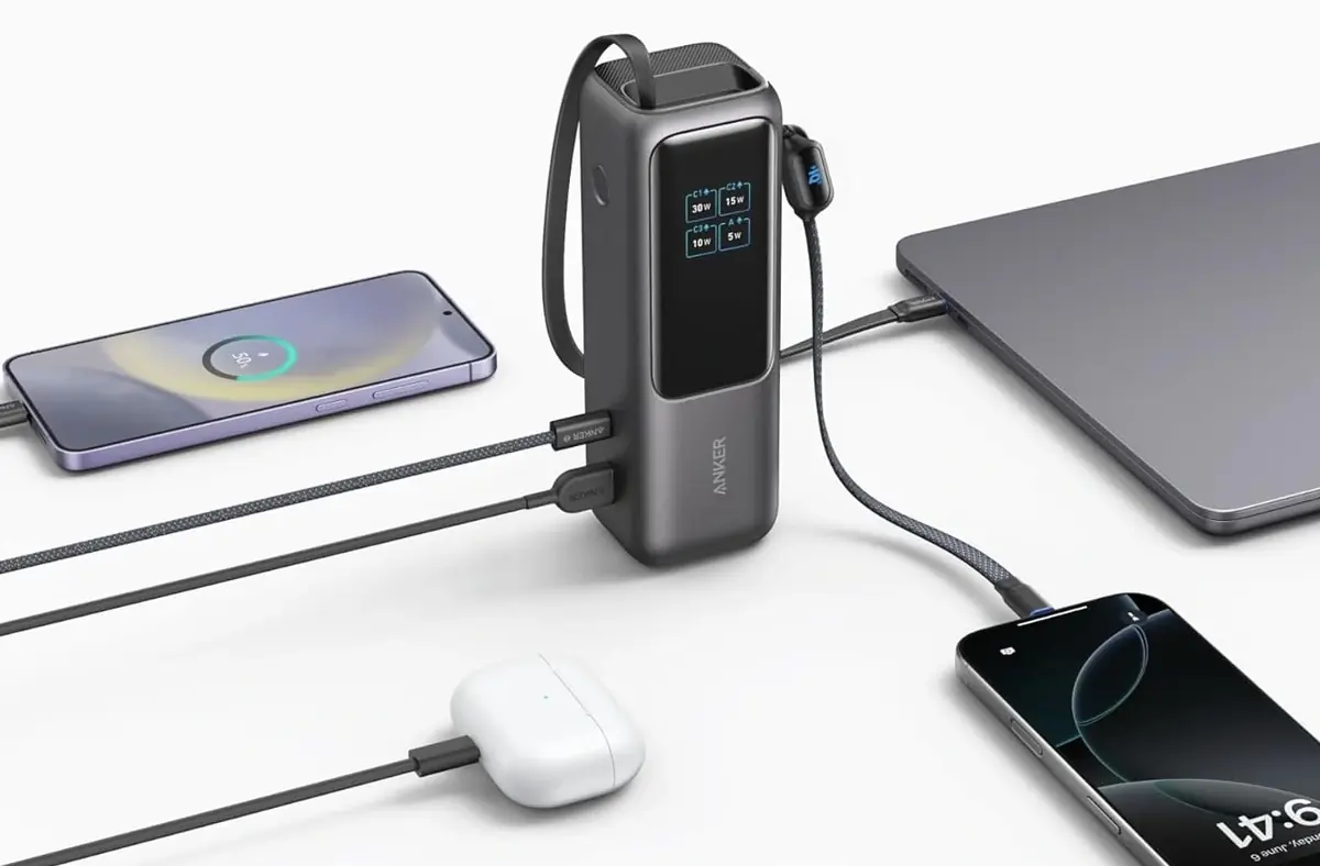 Batterie Anker USB-C pratique puissante pas cher prix le plus bas promo