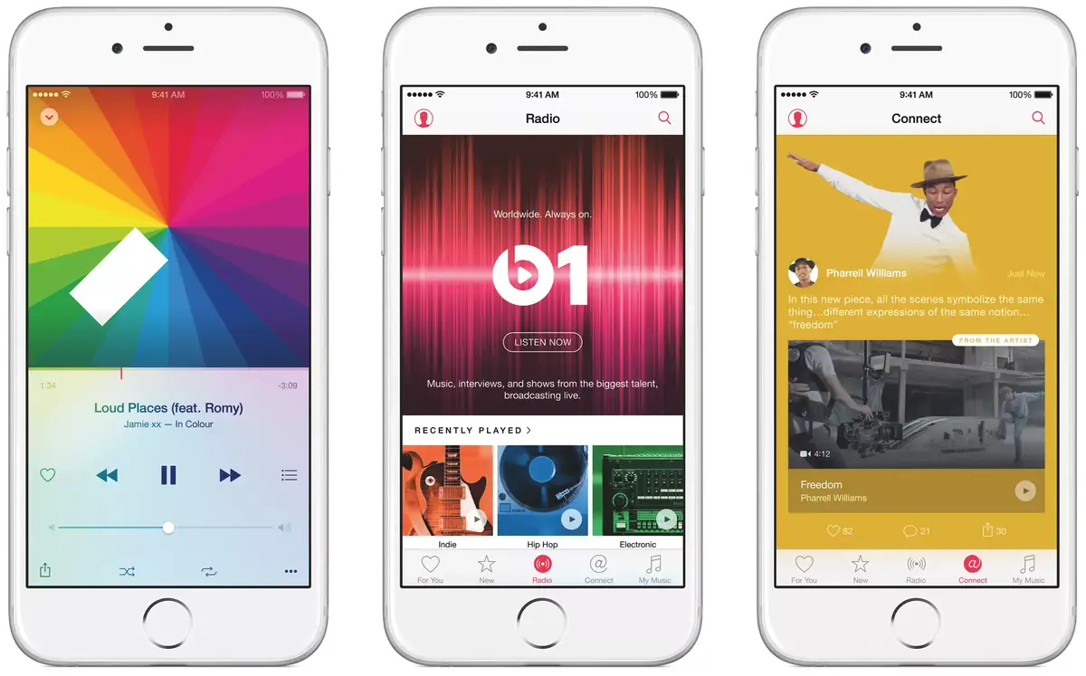 Apple Music 2.0 : très épuré et "Connect" serait toujours là !