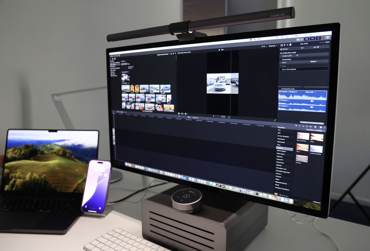 Connaissez-vous la ScreenBar de BenQ, cette lampe sur écran qui réduit la fatigue oculaire ?