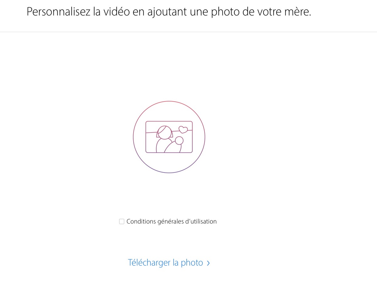 Apple veut des photos de nos mamans pour créer une pub vidéo personnalisée