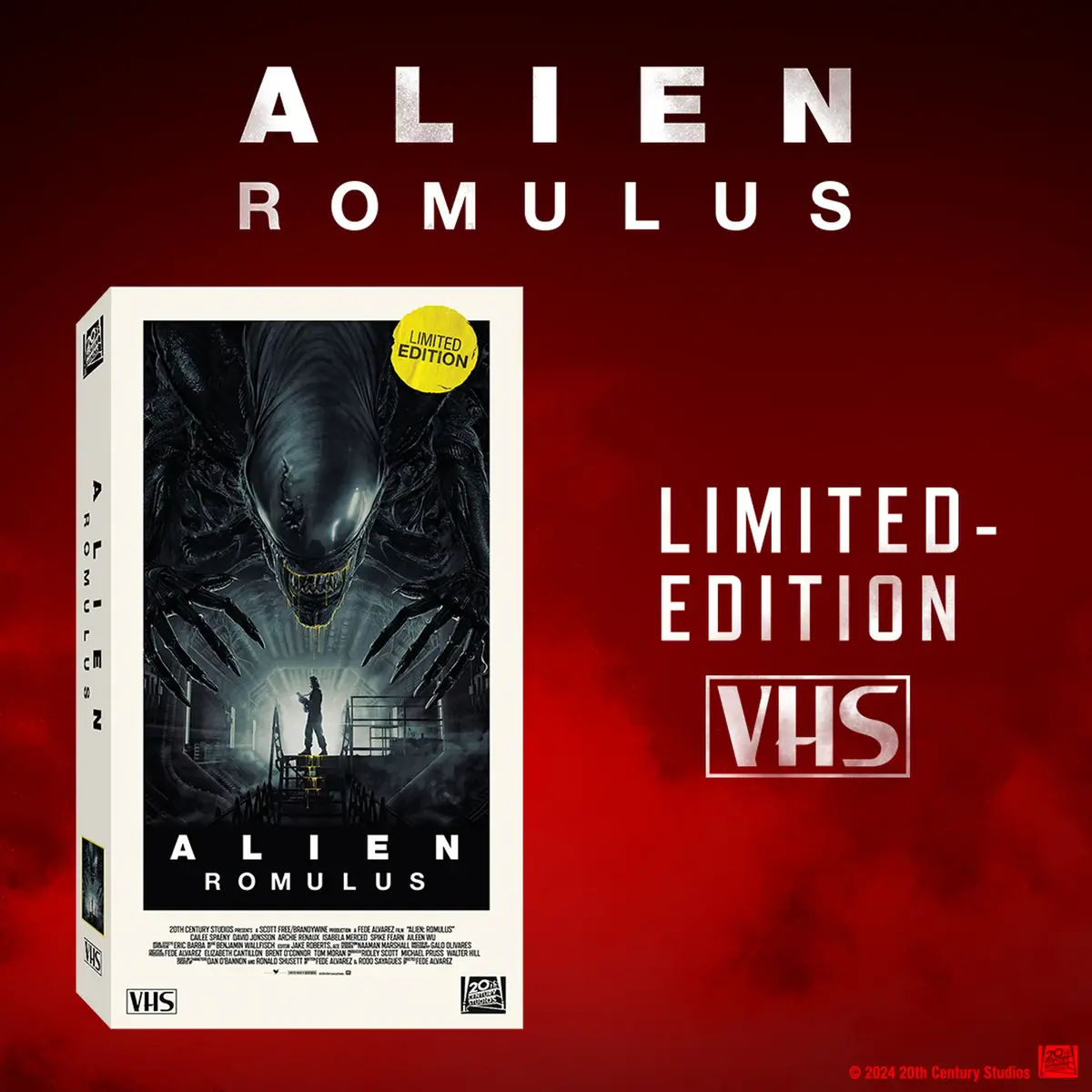 Oubliez la 4K : Alien Romulus bientôt disponible en édition limitée sur VHS