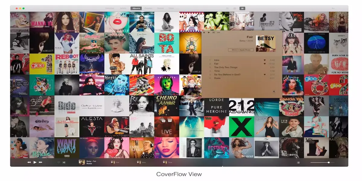 Un concept coloré (et assez chargé) en attendant le nouveau design d'Apple Music