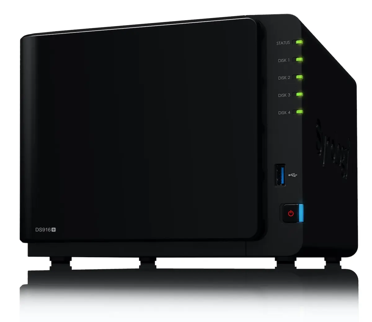 NAS : Synology commercialise son DiskStation DS916+ (4+5 baies et quad-core)