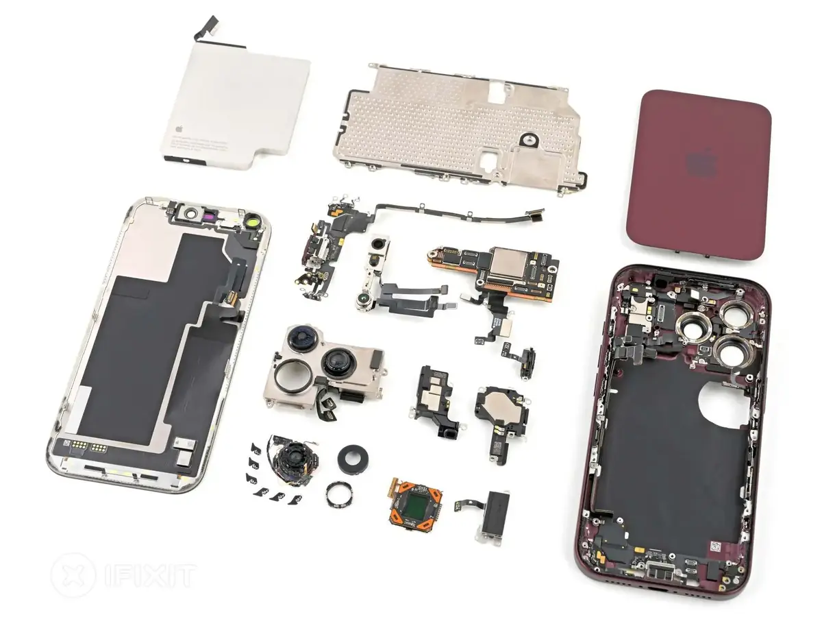 iPhone 18 Pro iFxit D&eacute;montage