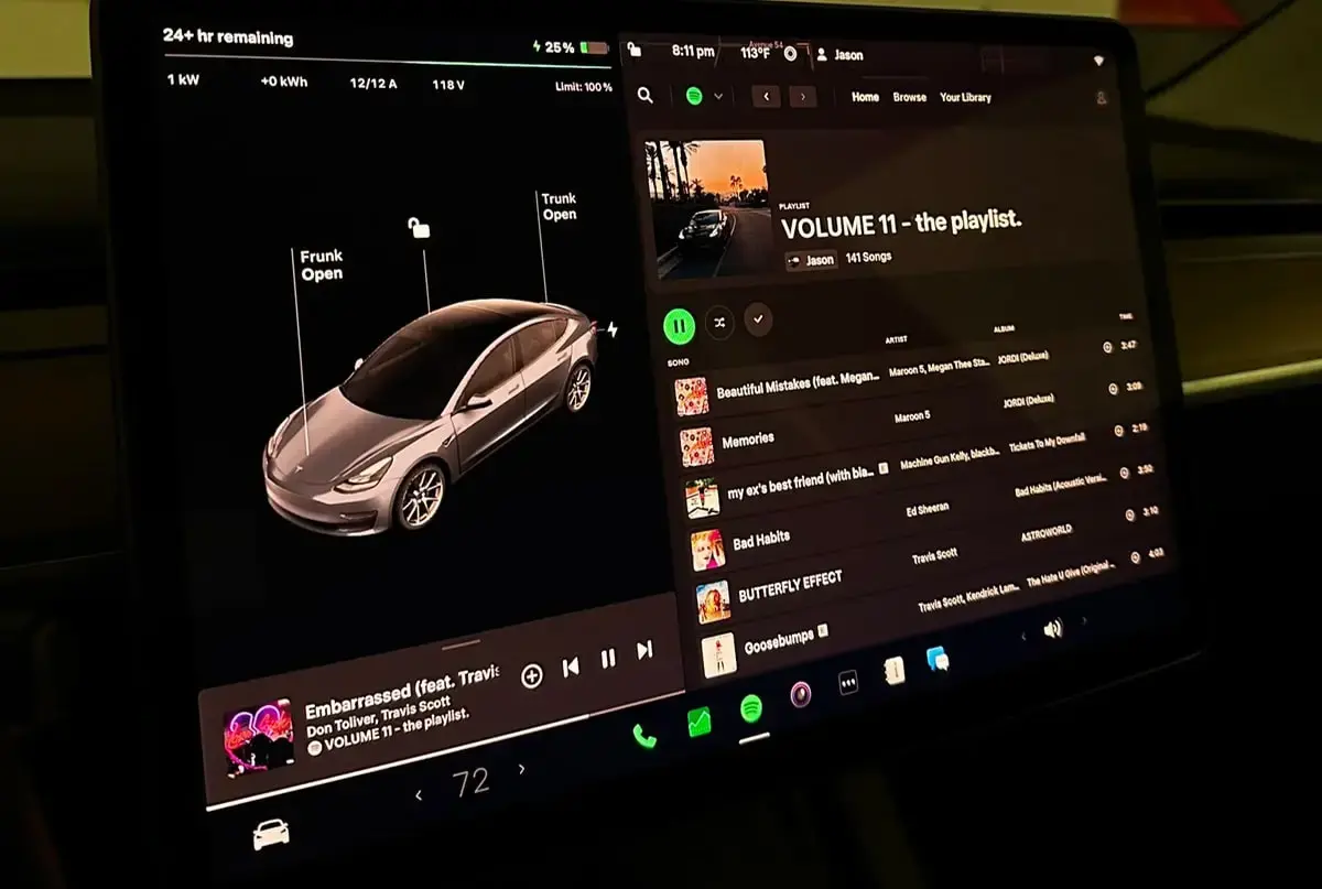 Visuel : Not a Tesla App