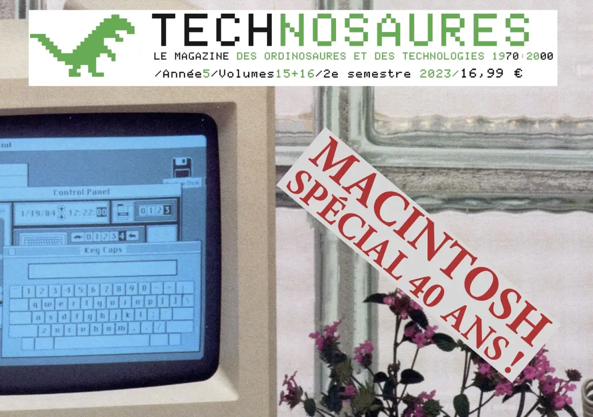 Un numéro collector de "Technosaures" spécial 40 ans du Macintosh