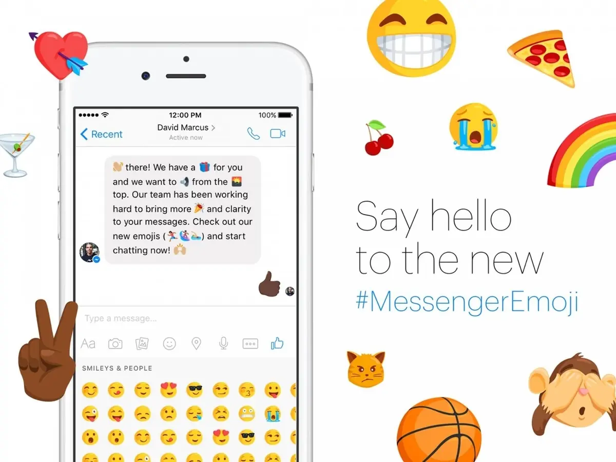 1500 nouveaux emojis pour Facebook Messenger