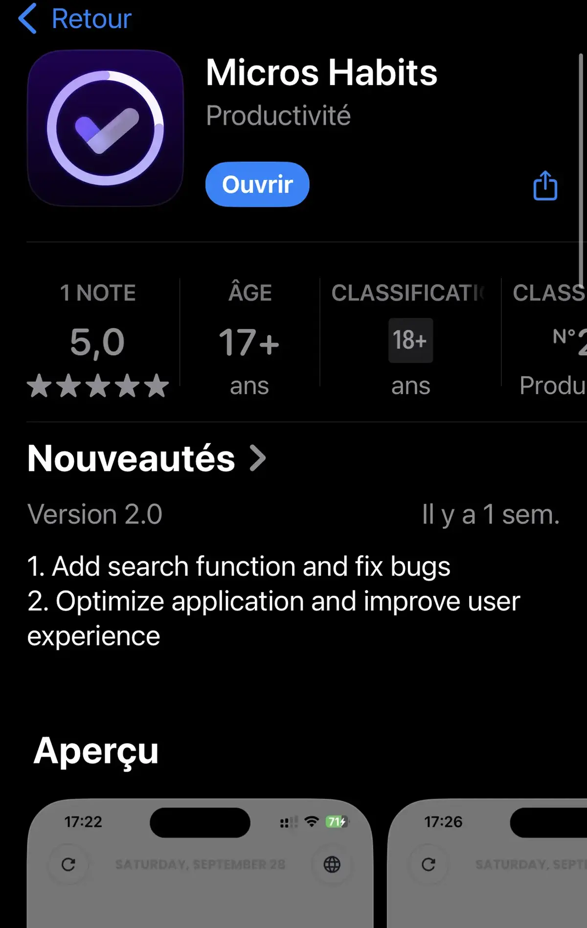 Cette app sur l'App Store est en fait une app de streaming illégal