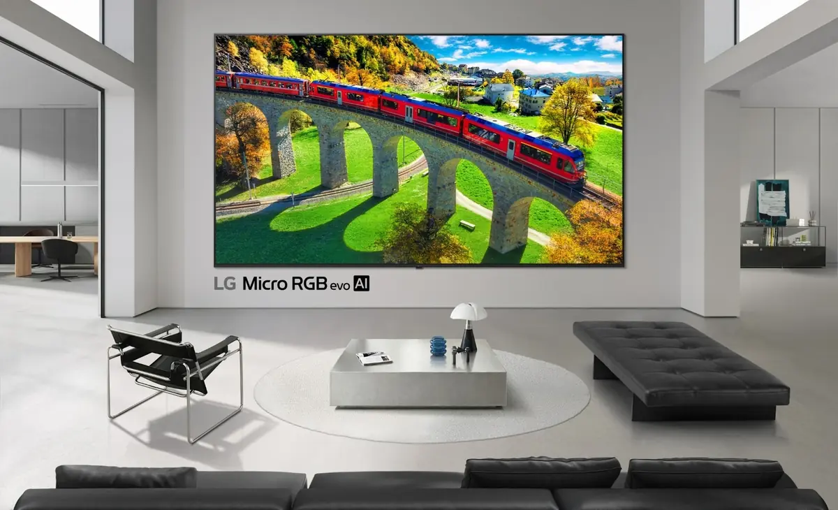 LG d&eacute;voile sa premi&egrave;re TV Micro RGB evo, entre OLED et Mini LED