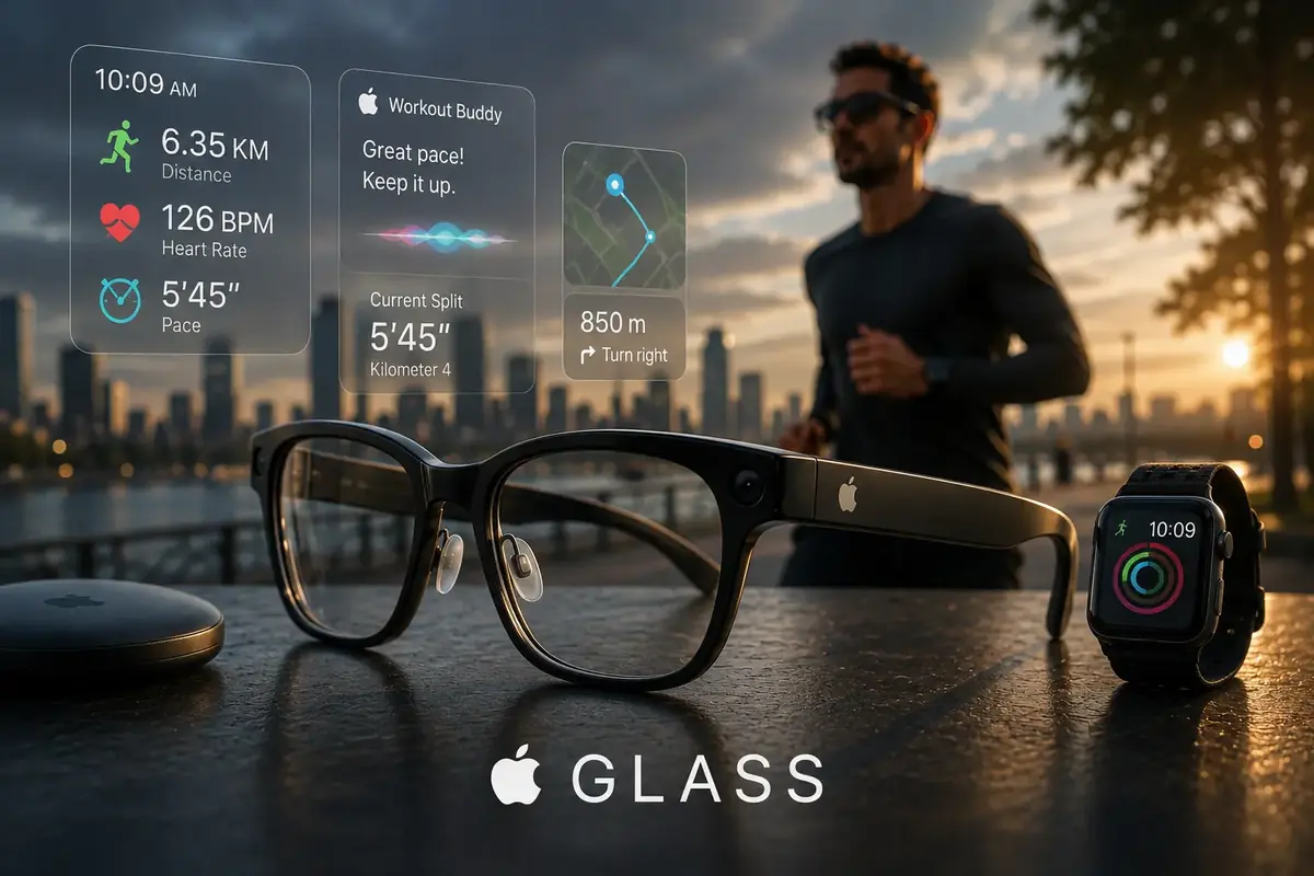 Apple Glasses coach sportif