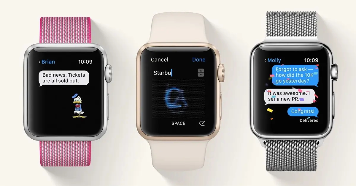 Tour d'horizon des nouveautés de watchOS 3 (et découverte de l'app Watch d'iOS 10)