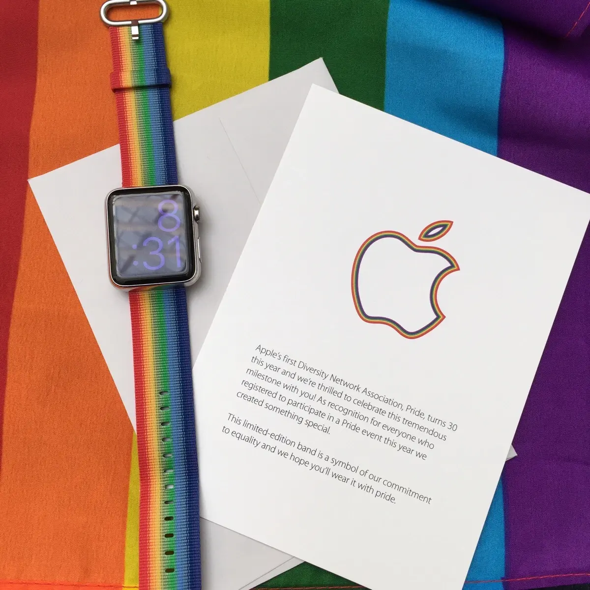 Apple à la Gay Pride de San Francisco (avec un bracelet spécial pour Apple Watch !)