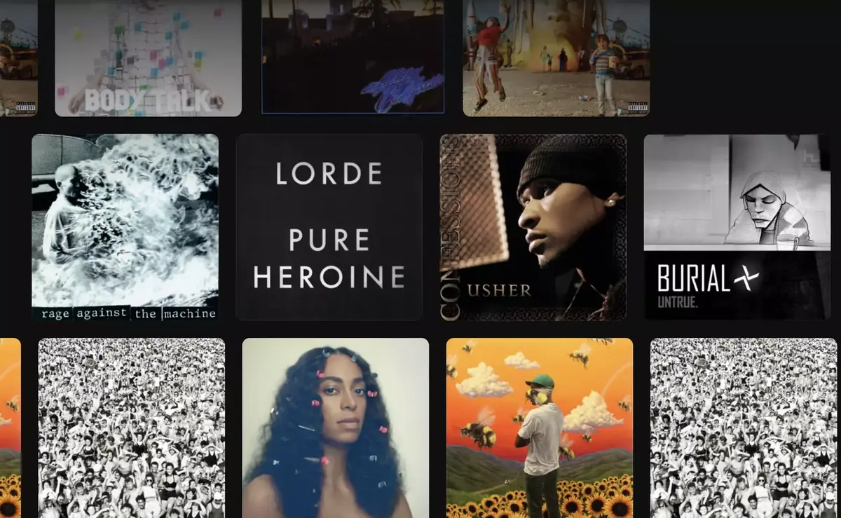 Un top 100 des meilleurs albums de tous les temps par Apple Music ! Quels sont les 10 premiers ?