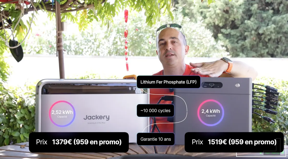 Jackery SolarVault 3 Pro Max vs Zendure SolarFlow 2400 Pro&nbsp;: la meilleure batterie solaire 2026&nbsp;?