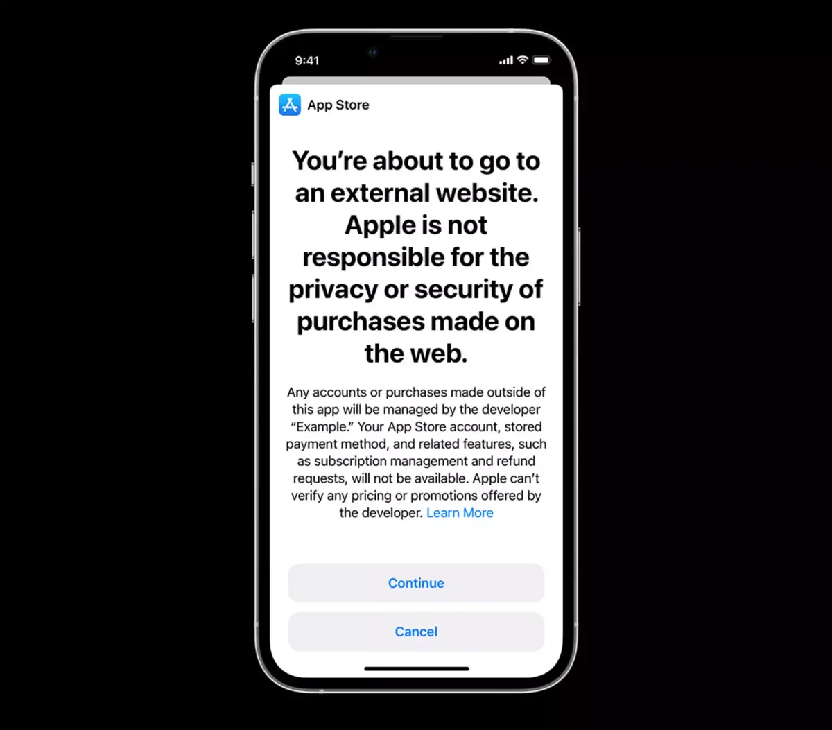 Apple autorise les liens externes sur l’App Store US (avec une commission)