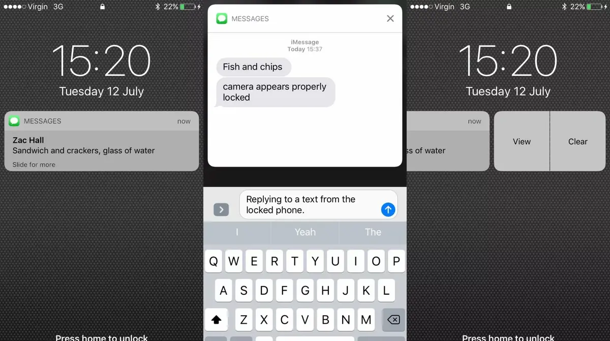 Les conversations mal protégées dans les premières bêtas d'iOS 10