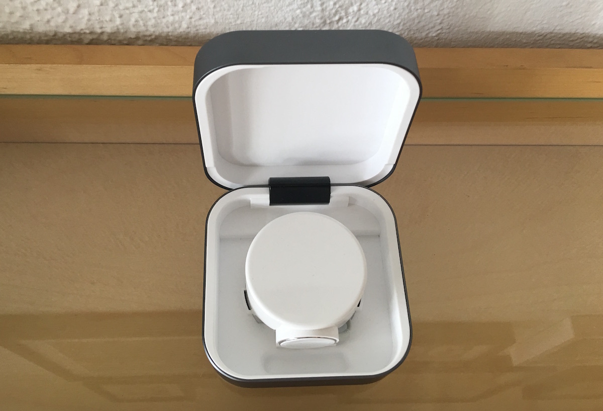 Test de l'écrin de recharge Amber pour Apple Watch