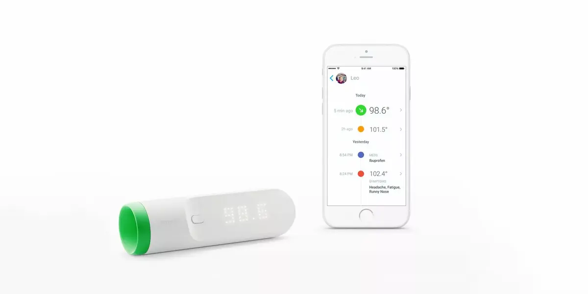 Le thermomètre connecté Thermo de Withings est disponible en pré-commande