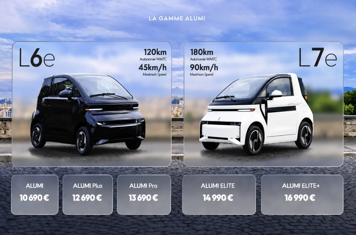 Concurrente de la Citro&euml;n AMI, on a vu la chinoise "Linktour Alumi" qui d&eacute;barque en France&nbsp;!