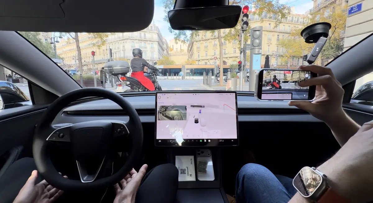 Une Tesla FSD 100% autonome à Marseille ? On a testé ! (et c'est bluffant)