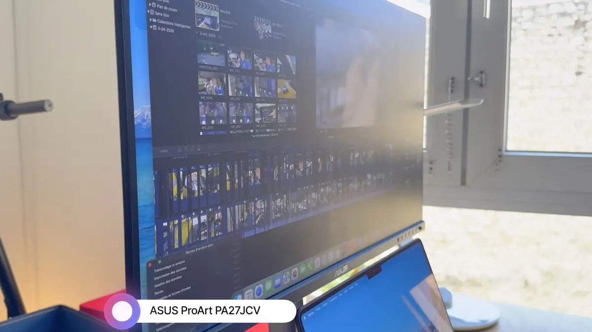 Asus ZenScreen MQ16FC et ProArt 5K PA27JCV&nbsp;: deux &eacute;crans pour les MacUsers fixes et mobiles