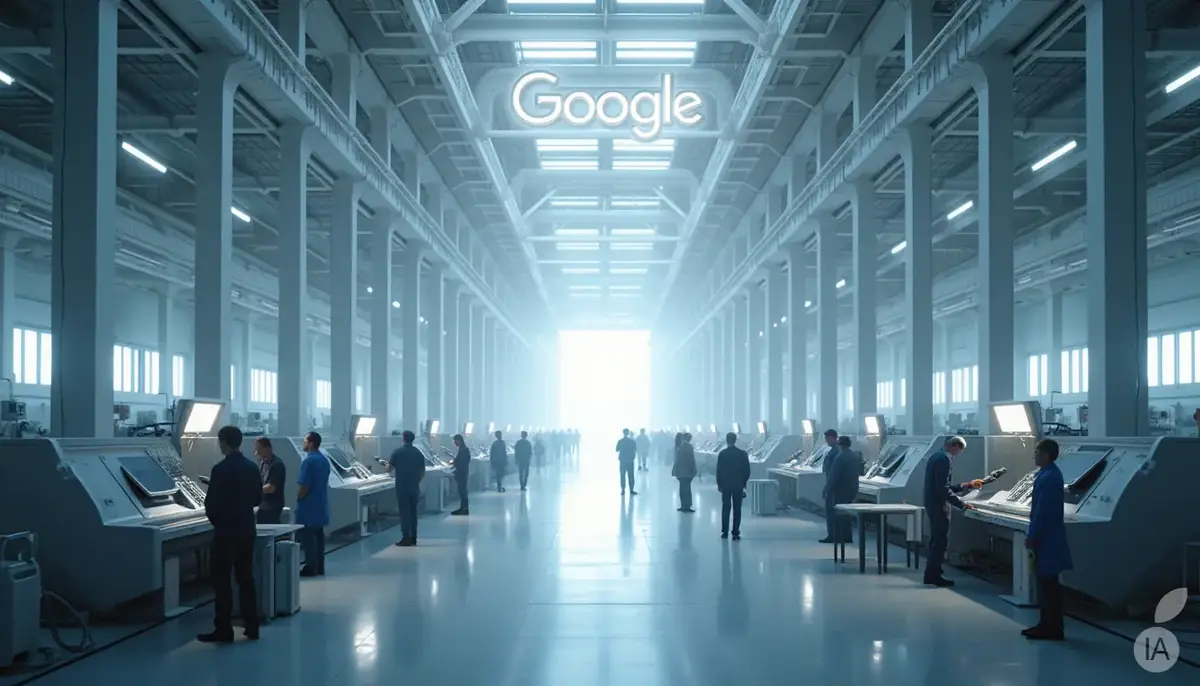 Adaptation au poste&nbsp;: Google investit 10 millions pour former 40 000 ouvriers &agrave; l&rsquo;IA
