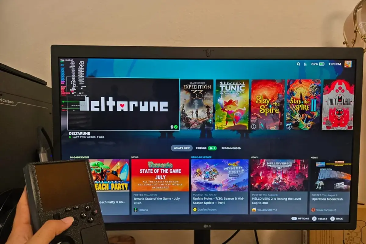 Il fait tenir un Steam Deck complet dans une Game Boy