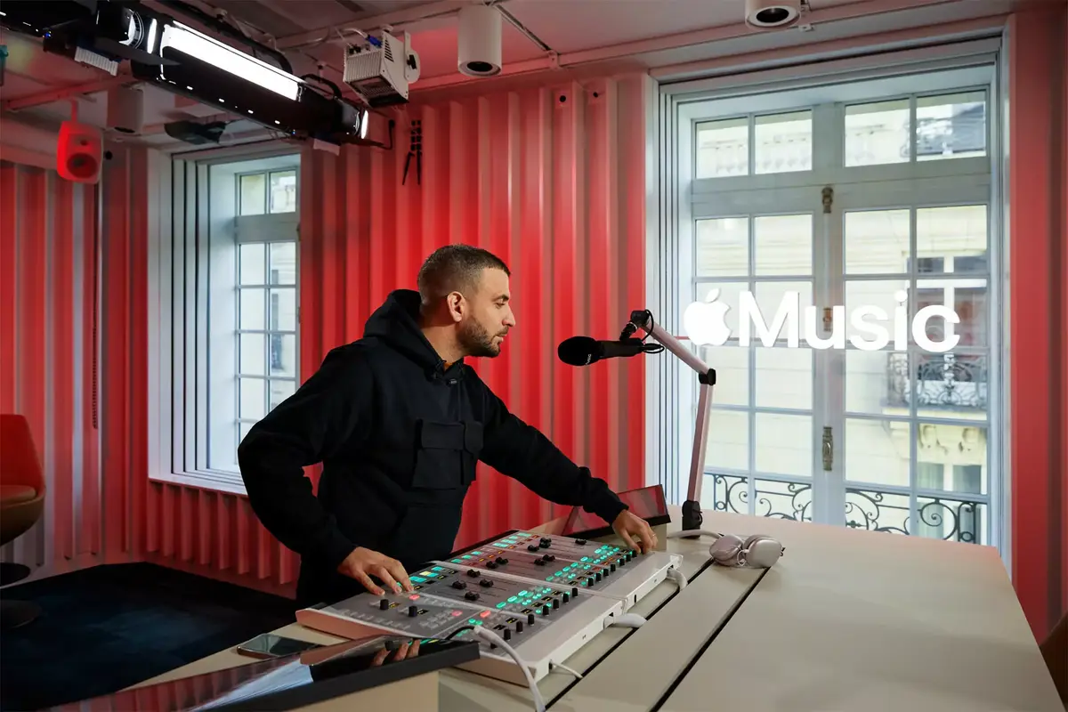 Apple fête ses 40 ans en France, avec un studio radio Apple Music à Paris