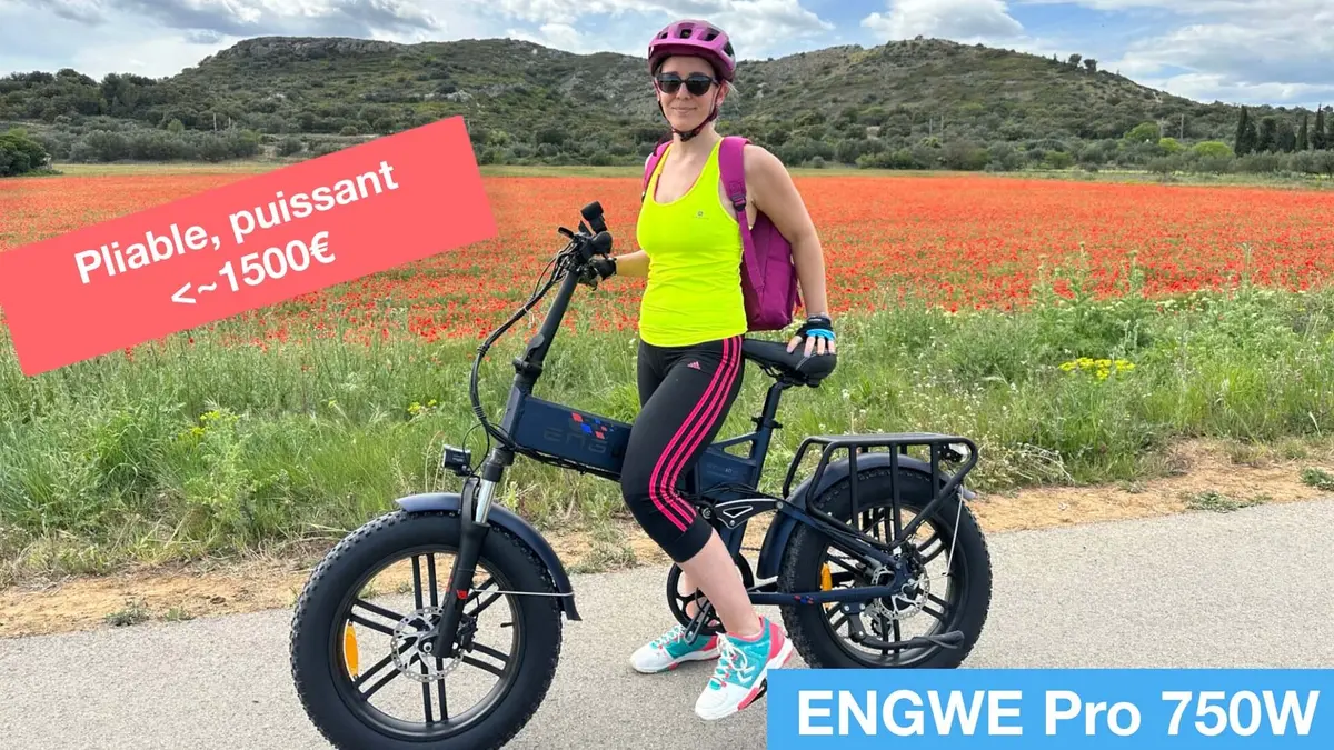 Test du vélo électrique ENGWE Engine Pro 750W