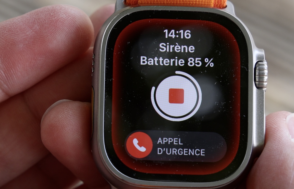 Test de l'Apple Watch Ultra (2022)