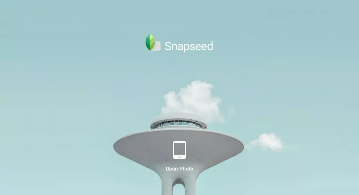 Snapseed (de Google) prend en charge le format RAW sur iOS