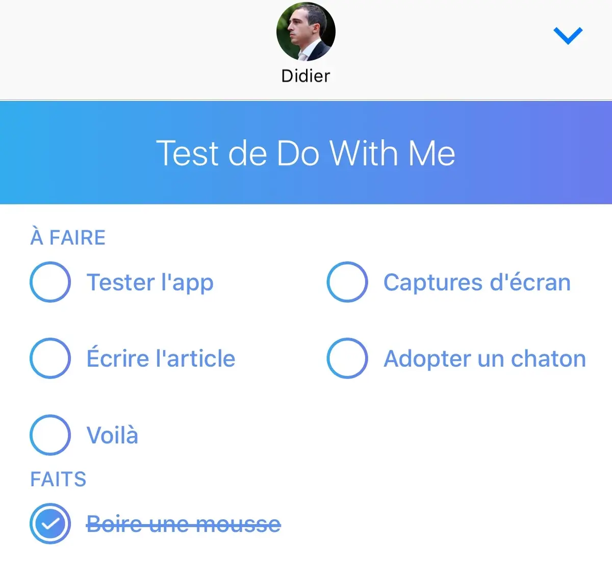 iOS 10 : découverte de l'extension Do With Me, qui intègre des listes aux iMessages