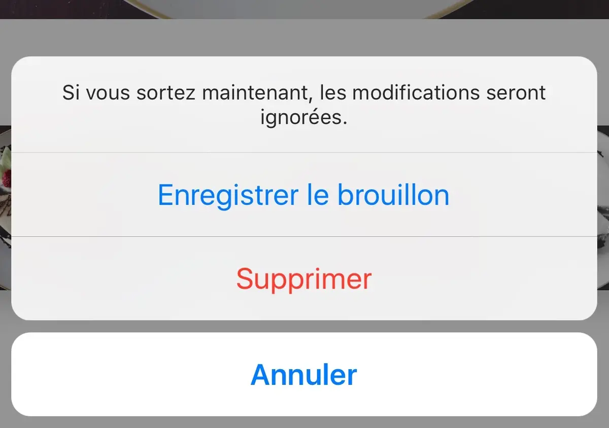 Instagram permet de retoucher les photos en plusieurs fois