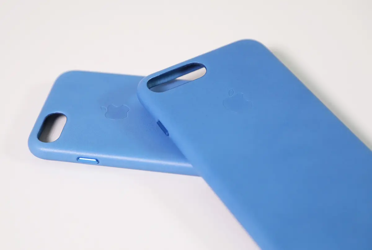 iPhone 7 : aperçu des nouvelles coques en cuir "Bleu Méditerranée"