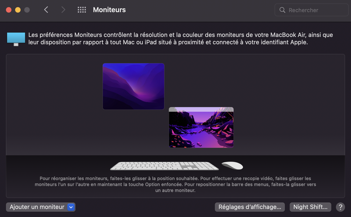 Qu'est-ce qui rend votre écran professionnel compatible avec Mac ?