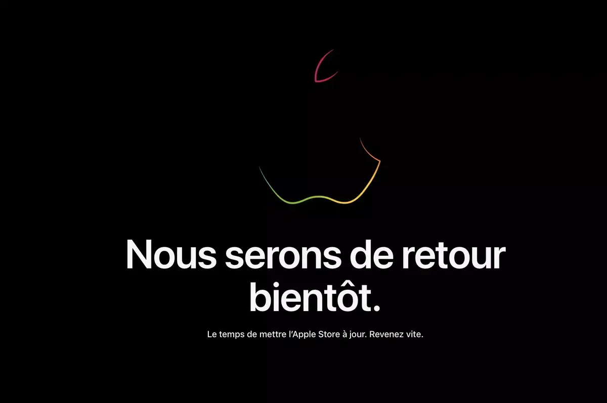 L'Apple Store en ligne est fermé #BlackFriday