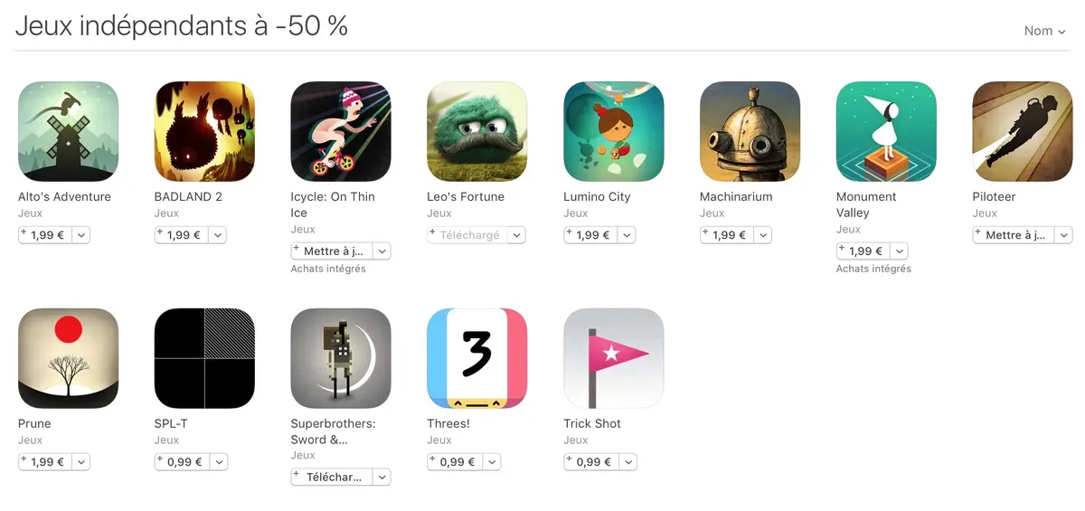 L'App Store iOS casse les prix sur une sélection de (superbes) jeux indépendants