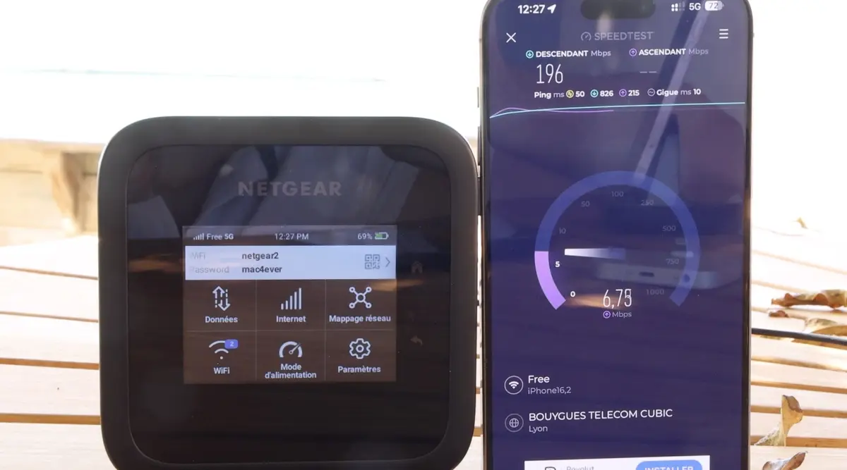 Test Netgear M6 Pro : le meilleur routeur portable 5G et WiFi 6E de 2023 ?