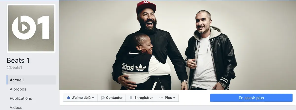 Beats 1 a désormais sa page Facebook officielle