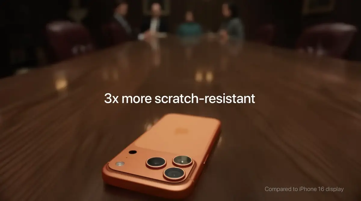 Apple envoie valser l'iPhone 17 Pro (et assure qu'il ne craint rien)
