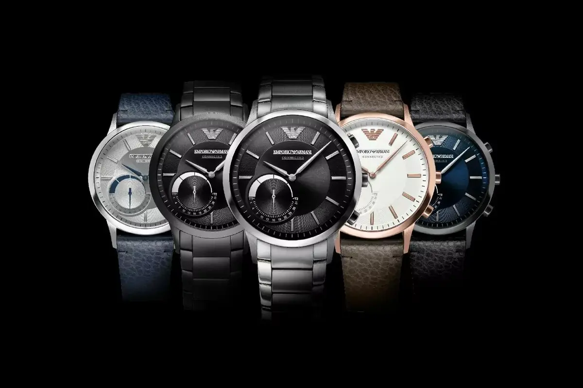 EA Connected Watch : Emporio Armani lance sa première montre connectée