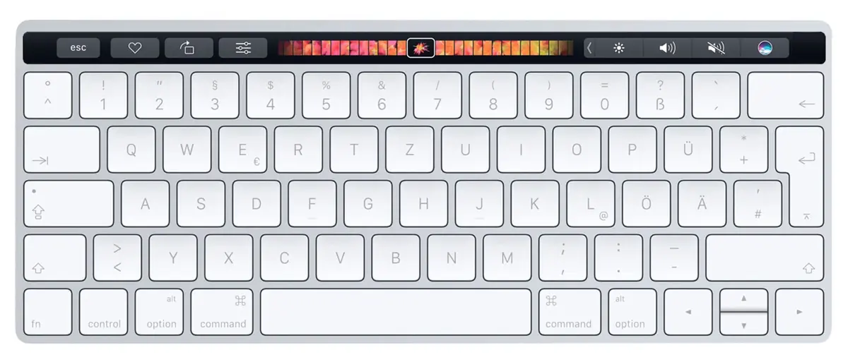 Concept : un Magic Keyboard avec Touch Bar intégrée