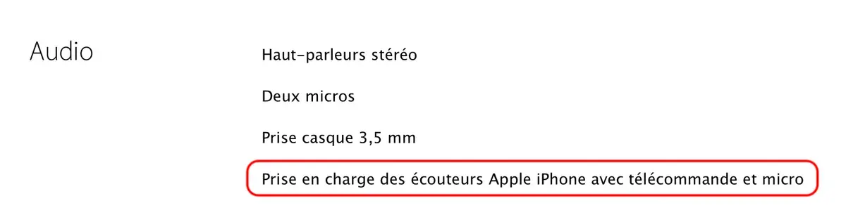 Les nouveaux MacBook Pro Retina sont bien 100% compatibles avec les EarPods