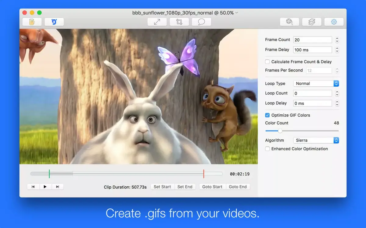 Croqué par Gfycat, GIF Brewery 3 devient gratuit sur Mac