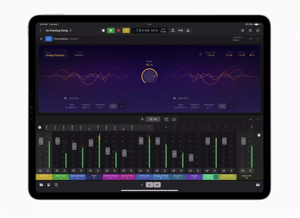 Une nouvelle version de Logic Pro pour Mac et iPad boostée à l'IA !