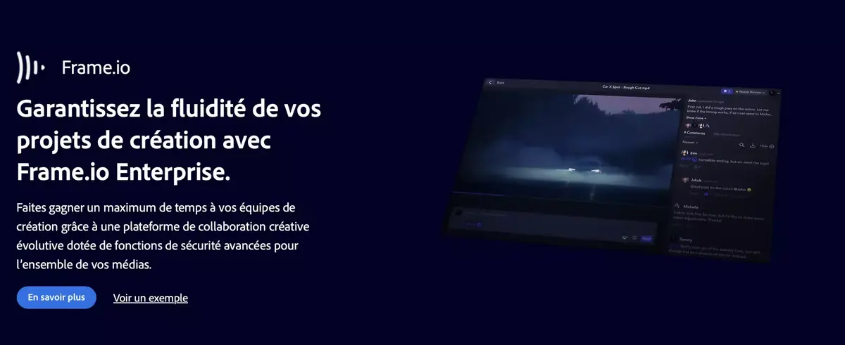 Les nouveautés de Frame.io 4, la plateforme de collaboration créative d'Adobe